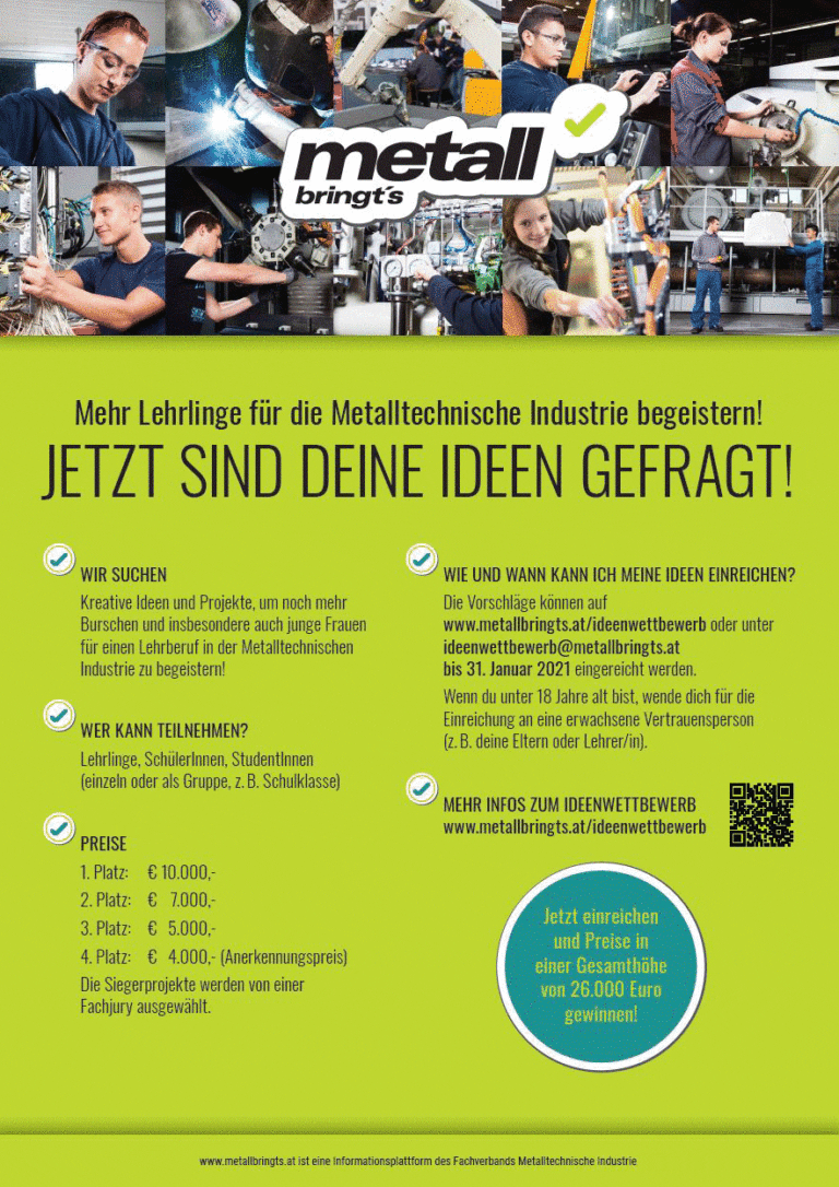 WKO-Metallindustrie-Ideenwettbewerb-Infoplakat
